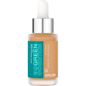 Maybelline Green Edition Superdrop Tinted Oil Makeup  Adjustable Coverage  55  0.67 Fl Oz
